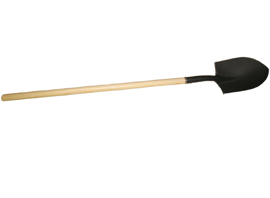 5002007 With Straight Wood Handle Carbon Steel Metal Point Farming Digging Garden Spades Shovels