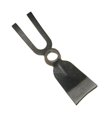 30020106 Digging fork-hoe garden hoe pickaxes forged round hole eye two tines cutting-spade type