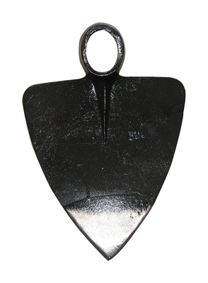 30010104 Oval Hole Eye Carbon Steel Delta Triangle peach type Garden Farming forged digging Hoe