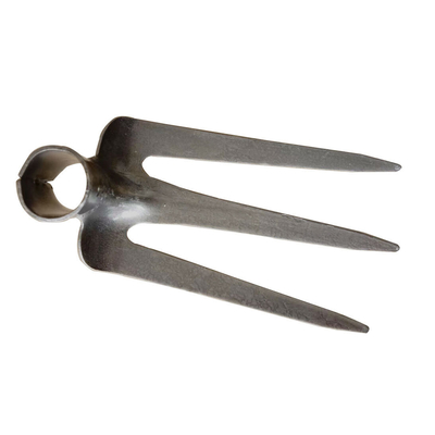 20020121 3 Tines Round Hole Eye Three Tines Metal Fork-Hoe Digging Garden Hoe forks
