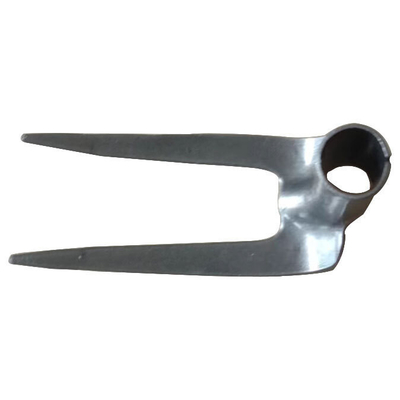 20020120 Two Tines Round Hole Eye Metal Fork-Hoe Digging Garden Hoe Rake