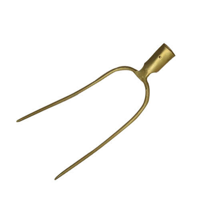 1001022 two tines carbon steel forged hay fork garden prong fork steel farming pitch manure dung fork