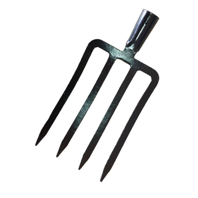 1003115 flat tines carbon steel metal forged farming forks garden steel spading digging forks for durable