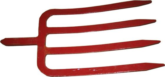 10031152 flat tines carbon steel metal forged farming forks garden steel spading digging forks