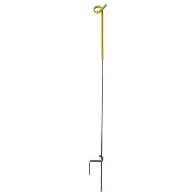 PP03 Single Step Buckle Spring Steel 105cm Pigtail Metal Electric Fencing Posts Paddock