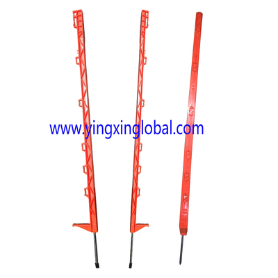 PP05 Electric Fencing Posts Paddock Plastic Posts Single Step 105cm Galvanized Ground Nail